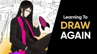 Learning To Draw ALL OVER AGAIN!! [A SpeedDraw Video Blog]