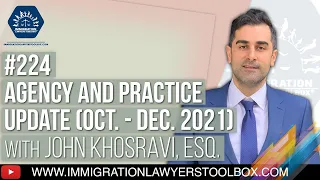 #224 Agency & Practice Update w/ John Khosravi (Oct. - Dec. 2021)