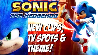 Sonic The Hedgehog Movie: Marketing Blitz! New Clips, TV Spots, Theme & More!