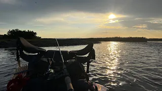 Packraft over Varangerhalvøya, Finnmark, Norway.