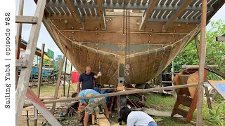 Changing our wooden rudder completely because of a SHIPWORM FEAST! — Sailing Yabá #82