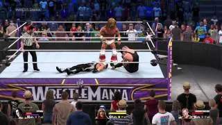 WWE 2K15: Ultimate Warrior vs Undertaker vs Sting