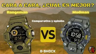 Comparativa G-Shocks; 9400 Rangeman Vs 9500 Mudman