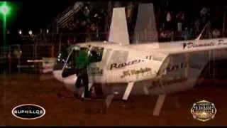 Edair Casagrande Abertura com Helicóptero no rodeio em Tarumirim Mg 2013 sexta-feira