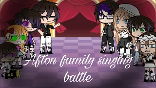 Aftons VS Williams family [] singing battle [] 1k special (fnaf)