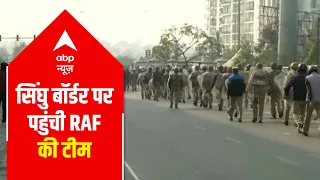 Multiple companies of RAF reach Singhu Border, will there be an action? | Ground Report | ABP News