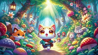 Whiskers in Wonder - Music Channel for a Cat's Marvelous Journey through an Enchanting Forest