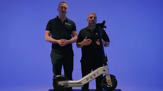 First Look in Australia - The Pure Advance Electric Scooter