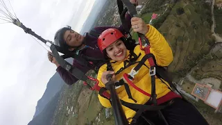 Paragliding at Bir Billing II Take Off to Landing II Stunts