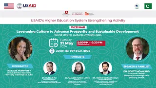 USAID-HESSA Webinar on Leveraging Culture to Advance Sustainable Development -May 21 2024