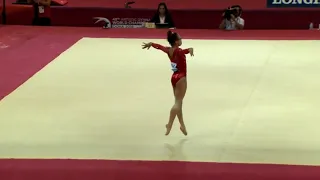 Morgan Hurd (USA) Floor Team Finals 2018 Doha World Championships