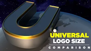 UNIVERSAL PICTURES logo in perspective (3D Animation)