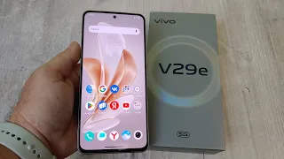 Vivo V29e 5G 8/256Gb Распаковка и Первое Знакомство