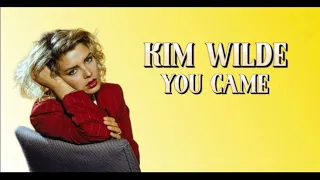 Kim Wilde - You Came (Orig. Full Instrumental BV) HD Sound 2023