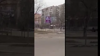 В Николаеве возле "Сильпо" на Намыве шатается билборд