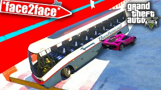 FACE TO FACE + MEGA RAMPA!? *face2face* - GTA 5 Online - Shepard, Hogaty, Sylo & Lobuzik