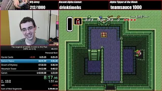 Zelda: A Link to the Past - 100% No Save+Quit 1:41:59