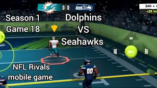 Tough grind for the win. NFL Rivals gameplay.