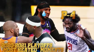 2020-2021 Playoffs "Most Heated" Moments Part 4 | Giannis, Chris Paul, Devin Book....