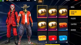 OPEN THE BEST 😱 1000 BOXES AND 30 PACKAGES 📦 OLD PASS BOXES 👊 FREE FIRE