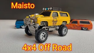 Maisto custom Chevrolet Blazer K5 Off Road 4x4 .