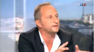 Benoît Poelvoorde ivre au journal télévisé de TF1 du 30/06/2013
