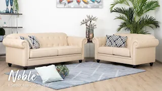 8 Seater Fabric Sofa Set - Noble | Furniture Palace