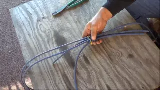 Spark Plug Wire Looms Out of Zip Ties