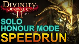 [WR] Solo Honour mode in 18 minutes, Divinity: Original sin 2 DE Speedrun (any%)