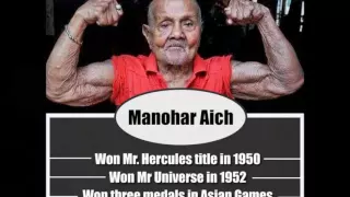 Manohar Aich India's first Mr Universe