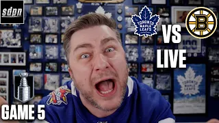 Stanley Cup Playoffs - Maple Leafs @ Bruins Game 5 LIVE w/ Dangle + Predators @ Canucks  w/ Wylde