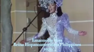 EMMANUELLE VERA || Full Performance in National Costume || Miss Reina Hispanoamericana 2021