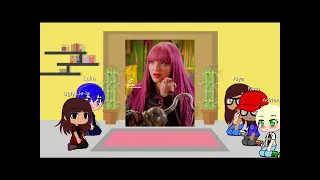 MLB react to Marinette as Mal Descendants (Short)