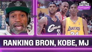 LeBron, Kobe or MJ: Which NBA Star Has The GOAT Legacy? | ALL THE SMOKE Unplugged