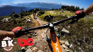 The backcountry of Whistler Bike Park | Mountain Biking Top of the World | BK vs. BC Episode 2