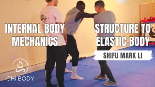 Internal Martial Arts Body Mechanics: From Structure to Elastic Body