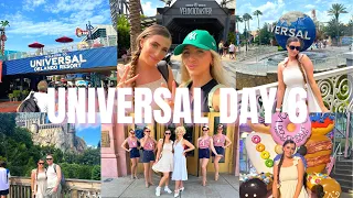 UNIVERSAL FLORIDA DAY 6 | ISLANDS OF ADVENTURE + UNIVERSAL  STUDIOS 🎢🌍☀️