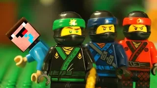 LEGO Minecraft vs LEGO Ninjago - Stop Motion Animation