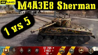 World of Tanks M4A3E8 Sherman Replay - 9 Kills 2.8K DMG(Patch 1.6.1)