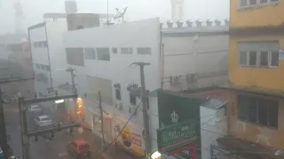 CHUVA, VENTO E RAIOS EM PATOS PB  VEJA