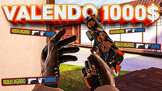 CAMPEONATO valendo 1000$ e eu FIZ ISSO! STANDOFF 2