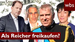 Missbrauch im Epstein-Skandal: Können sich Reiche freikaufen? | Anwalt Christian Solmecke
