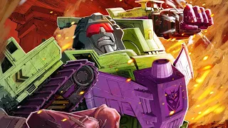 Devastator attacks the Autobots! Transformers #6 (Energon Universe Discussion) Skybound Comics 2024
