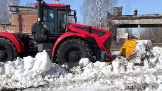 Бульдозерное оборудование К-7М (испытания)