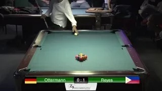 Nicolas Ottermann vs Efren Reyes - presented by Z9 Billiardcloth