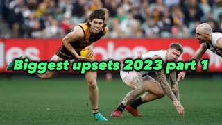 AFL II BIGGEST UPSETS 2023 PART 1