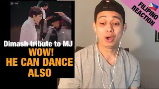 FILIPINO REACTS | Dimash Kudaibergen Dance Moves - A Tribute to MJ