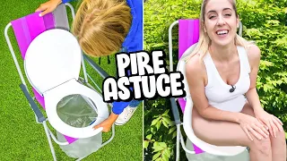 Ces astuces sont les PIRES d'internet! (spécial camping) | DENYZEE