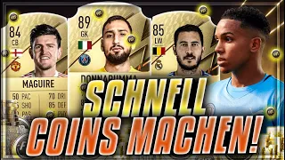 MEGA SCHNELL VIELE COINS OHNE RISIKO MACHEN!💰 LOW BUDGET TRADING🤑BESTE FIFA 22 TRADING TIPPS✅DEUTSCH