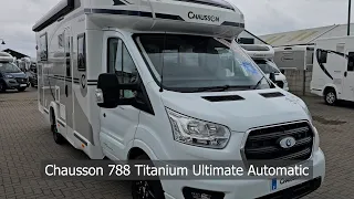 Chausson 788 Titanium Ultimate New Automatic 5 Berth Motorhome